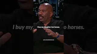 Steve Harvey's father told him to put hair on a bike when Steve wanted a pony when he was 8😂😂