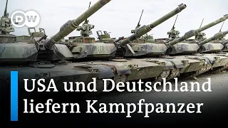 USA, Deutschland und weitere Länder wollen Ukraine mit Kampfpanzern stärken | DW Nachrichten