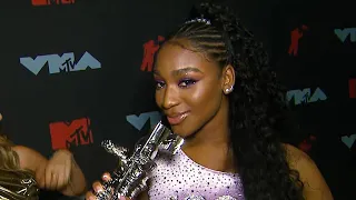 Normani REACTS to Her Show-Stopping VMA Performance (Exclusive)