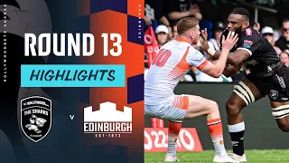 Hollywoodbets Sharks v Edinburgh | Instant Highlights | Round 13 | URC 2023/24