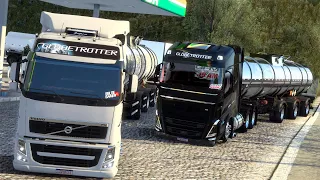 TANQUEIROS NA PRESSÃO PELA BR 0-40 - FH CLASSIC E FH 22 - ETS 2 MULTIPLAYER