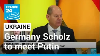 German chancellor to meet Putin as Ukraine's fate in the balance • FRANCE 24 English