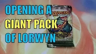 MTG - Opening A GIANT Pack Of Lorwyn! Magic: Crack a pack of The Gathering!