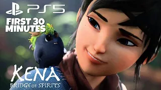 Kena: Bridge of Spirits 30 Minutes of Beautiful PlayStation 5 Gameplay (60 FPS)