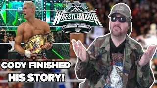 Cody Rhodes Finishes His Story - Wins WWE Universal Championship - WrestleMania XL