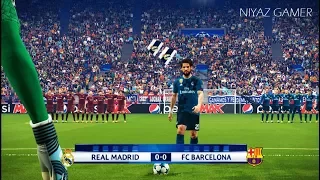 PES 2018 | Final UEFA Champions League | Penalty Shootout | REAL MADRID vs BARCELONA | Gameplay PC