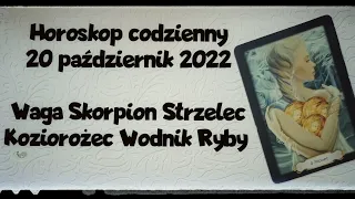 Karta Dnia. Horoskop 20 październik 2022🍀 Waga, Skorpion, Strzelec, Koziorożec, Wodnik, Ryby 💚