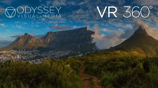 Cape Town South Africa Virtual Tour | VR 360° Travel Experience Table Mountain Lion's Head