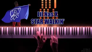 Lil Nas X – STAR WALKIN' - League of Legends Hymne (Piano Cover)
