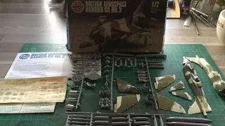 What’s in the box? - Vintage Airfix Herrier GR3