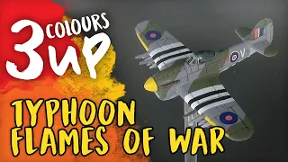 15mm WW2 Typhoon Ground Attack Aircraft Painting Tutorial | Flames Of War