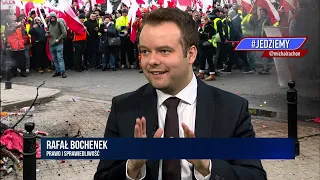 #Jedziemy | R. Bochenek: Kołodziejczak uciekł w limuzynie przed rolnikami | M. Rachoń