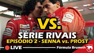 🔴LIVE - SENNA vs PROST - Série Rivais - #f1 #formula1 #formulabrumnh