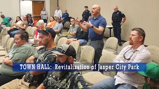 TOWN HALL:  Revitalization of Jasper City Park | May 21, 2024