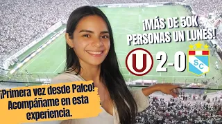 Reacción en VIVO: Universitario 2-0 Sporting Cristal Liga 1 2023. ¿Qué tal se ve desde el Palco? 😱