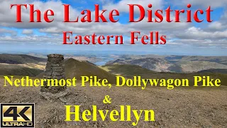 Helvellyn, Nethermost Pike & Dollywagon Pike. The Lake District. 24th April 2024
