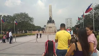 HONOR GUARD of Dr.Jose Rizal Monument at Rizal Park Luneta Manila.