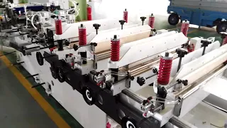 CWZD-600C+CS STAND UP POUCH MAKING MACHINE WITH DOUBLE CUTTING SYSTEM