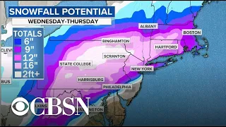 Northeast braces for major snowstorm