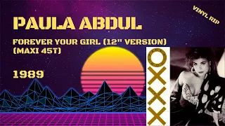 Paula Abdul - Forever Your Girl (12" Version) (1989) (Maxi 45T)