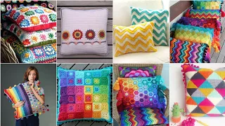 Latest and beautiful crochet cushions designs and patterns with new ideas