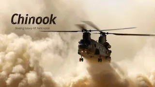 CH-47F Chinook - Boeing heavy-lift Transport Helicopter