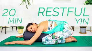 Restful Yin - 20 Minute Restorative Yoga Practice - Sacred Lotus Yoga