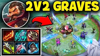 I PLAYED GRAVES IN THE NEW 2V2V2V2 MODE! (BEST GAME MODE YET?)