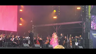 Jamala Eurovision Winner Ukraine 2016 Performance at Eurovision Village Liverpool 2023