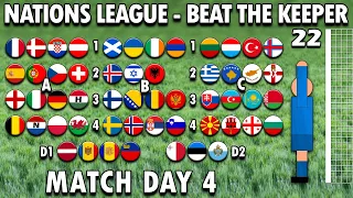 Beat The Keeper Nations League - Matchday 4 of 6