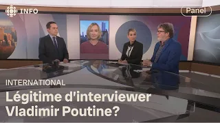 L'animateur Tucker Carlson rencontre Vladimir Poutine | Zone Info