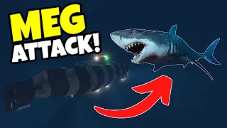 Searching For The Megalodon's HOUSE In Stormworks!