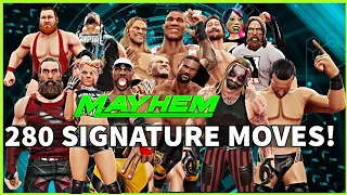 'all' 280 Signature Moves - WWE Mayhem