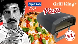 Grill King 12" plinski pizza pekač - RECENZIJA by Only Food and Horses (pizza)