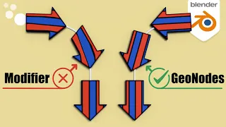 GeometryNodes Curve Array Modifier |  Geometry Nodes 2024 deutsch