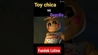 Bad Robot Toy Chica Fandub Latino #shorts  #fivenightsatfreddys