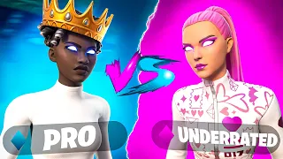 I Hosted a PROS vs UNDERRATED PLAYERS 1v1 Tournament... (whos better?)