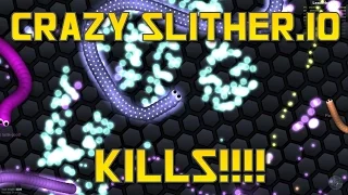 Slither.io - CRAZY KILLS and CLOSE CALLS!!! (Funny Clips)