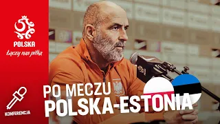 KONFERENCJA PO MECZU Z ESTONIĄ (RETRANSMISJA)⚪🔴