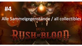 Until Dawn: Rush of Blood / All Collectibles Lv. 4 / Kegel / Skittles / Geheim / Secrets / German