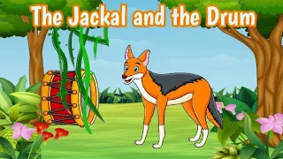 🥁The Jackal and the Drum🦊Panchatantra😀English 🔥Emi's Kids Channel💥 Emi ShinuZz 👈