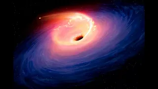 Космос, Чёрные дыры массой миллион солнц.
