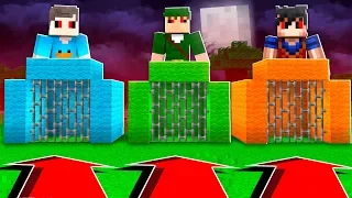 NÃO ESCOLHA A PRISÃO DE YOUTUBERS.EXE ERRADA NO MINECRAFT!!