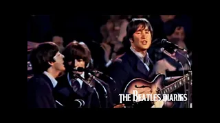 The Beatles - Nowhere Man. Colored. Lennon, McCartney, Harrison Vocals. Live Concert. Rubber Soul