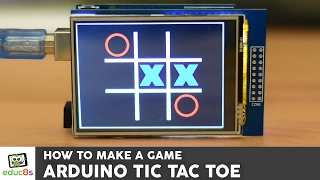 Arduino Game Project: Tic Tac Toe Game with a touch screen and an Arduino from Banggood.com