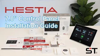 HESTIA 7" Control Panel Bundle, Smart Home Security Pairing Guide by SAFE TECH