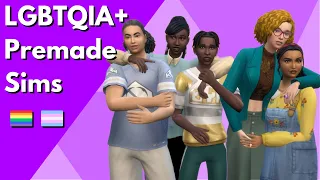 More Premade LGBT Families in The Sims 4