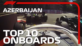 Redemption For Max Verstappen And The Top 10 Onboards | Azerbaijan Grand Prix | Emirates