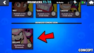 🤬 CURSED NEW BRAWLER MELODIE!😡🎁|FREE GIFTS/CONCEPT