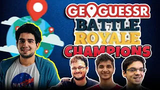 Is Anish Giri better than Magnus in GeoGuessr ft. Vidit, Sagar